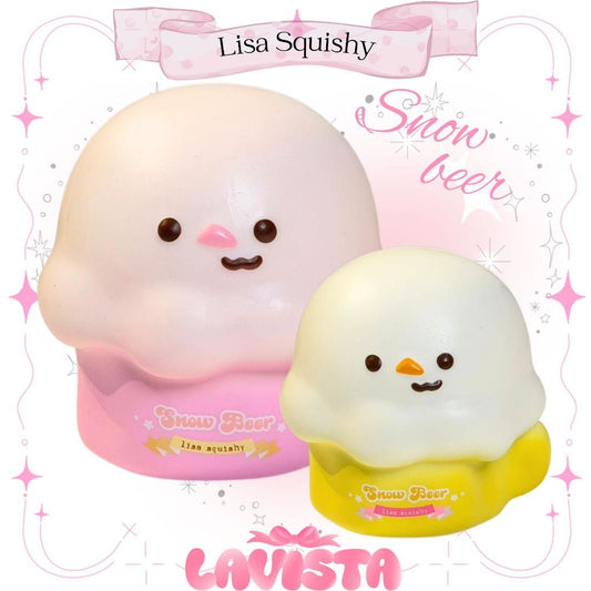 "Snow Beer" สกุชชี่แบรนด์ Lisa Squishy