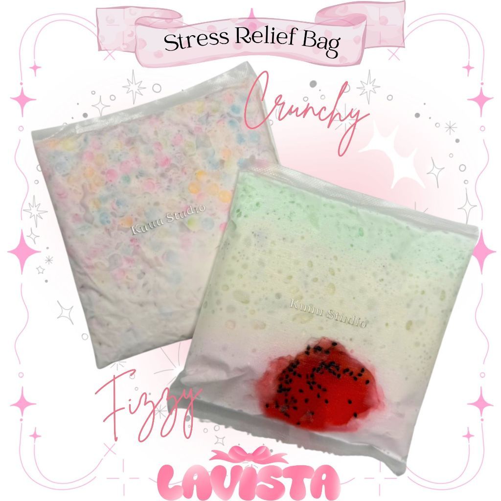 "Stress Relief Bag" ถุงบีบคลายเครียด อ่านรายละเอียดก่อนสั่ง (2รุ่น)