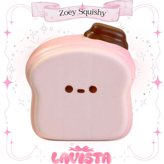 "Buttered Toast" สกุชชี่แบรนด์ Zoey Squishy