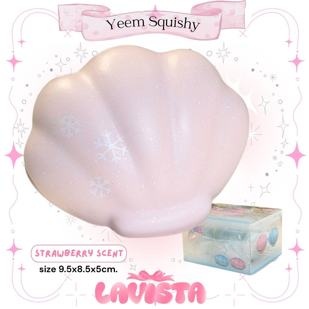 "Sea Shells" สกุชชี่แบรนด์ Yeem Squishy (2สี)