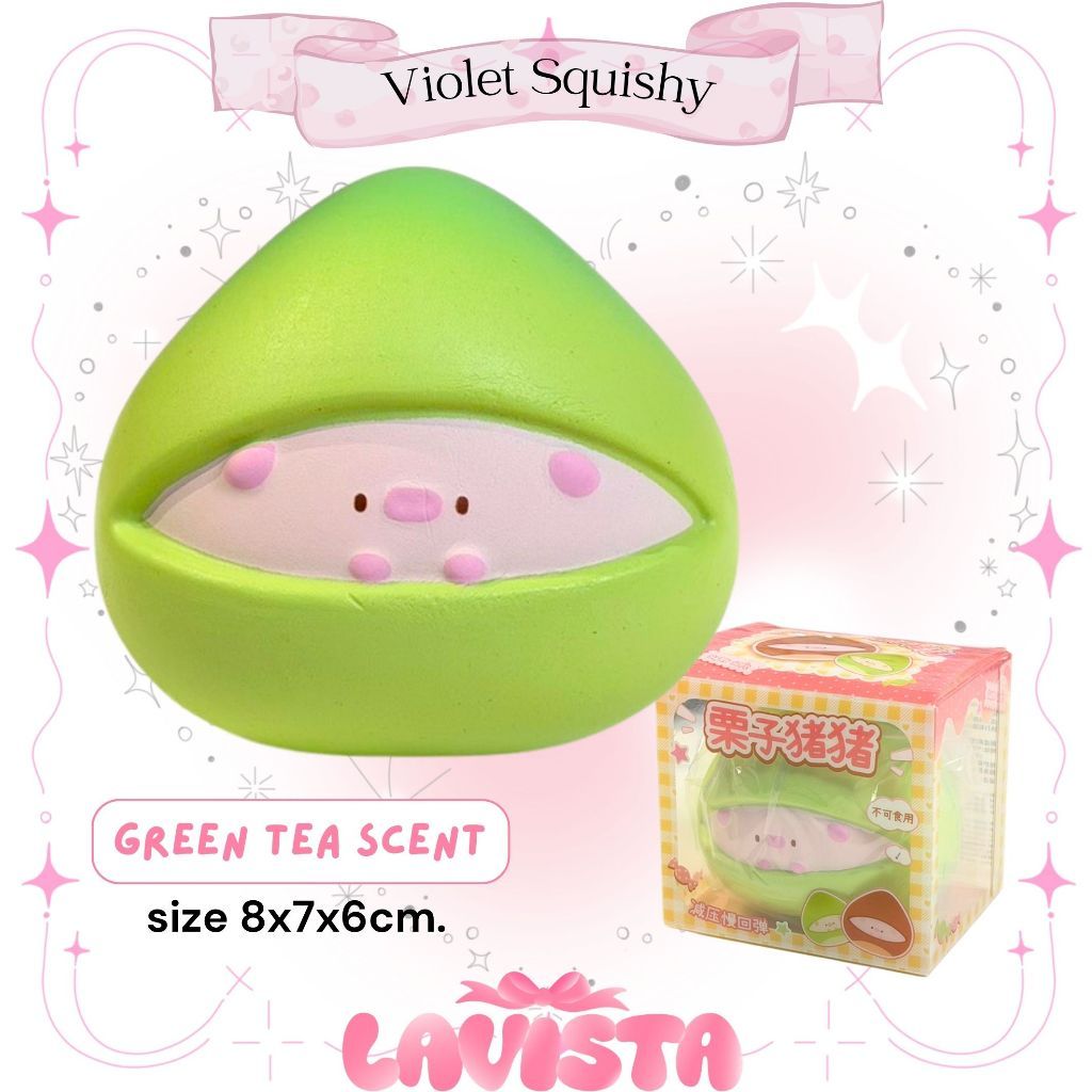 "Chestnuts" สกุชชี่แบรนด์ Violet Squishy by Molynk (2สี)