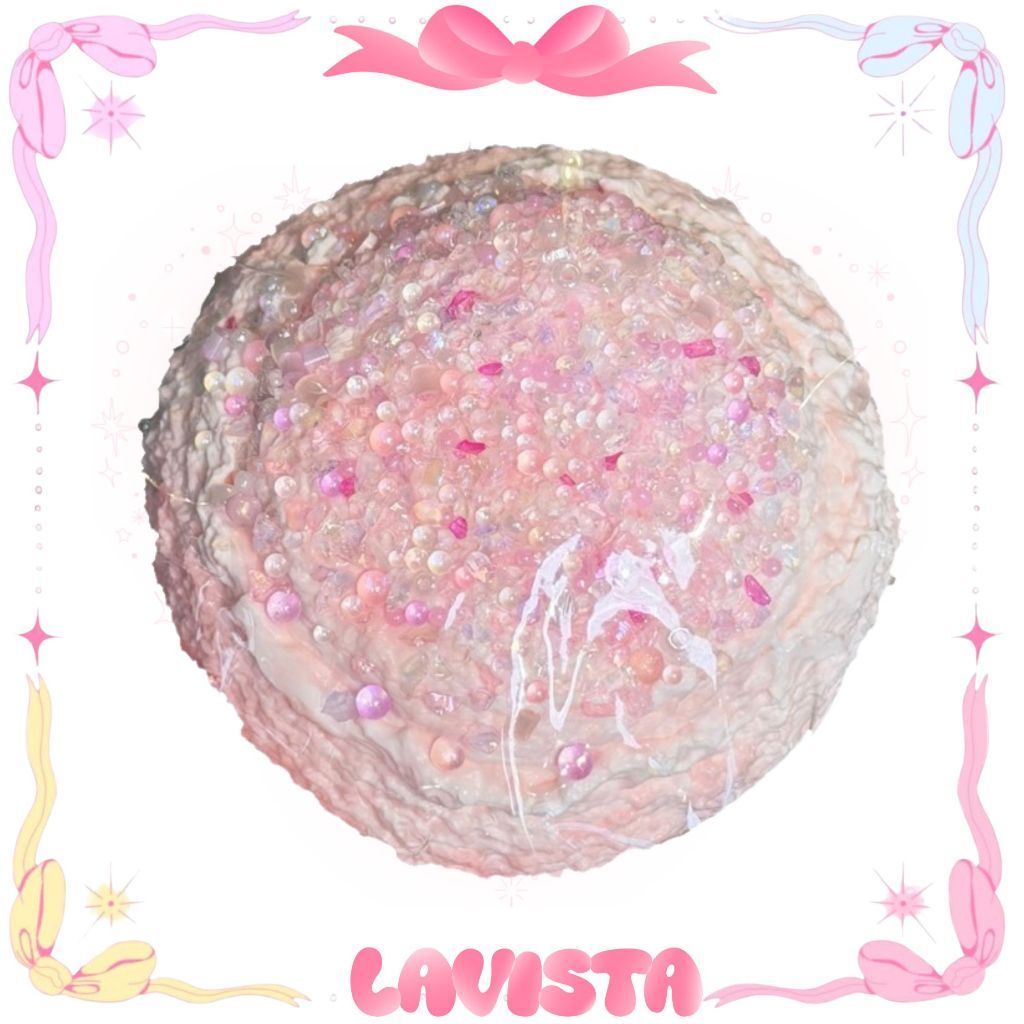 "Glitter Ice Cream" ทาบะสกุชชี่งานแฮนด์เมด