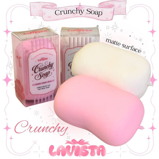 "Crunchy Soap" สบู่กรอบผิวด้าน (2สี)