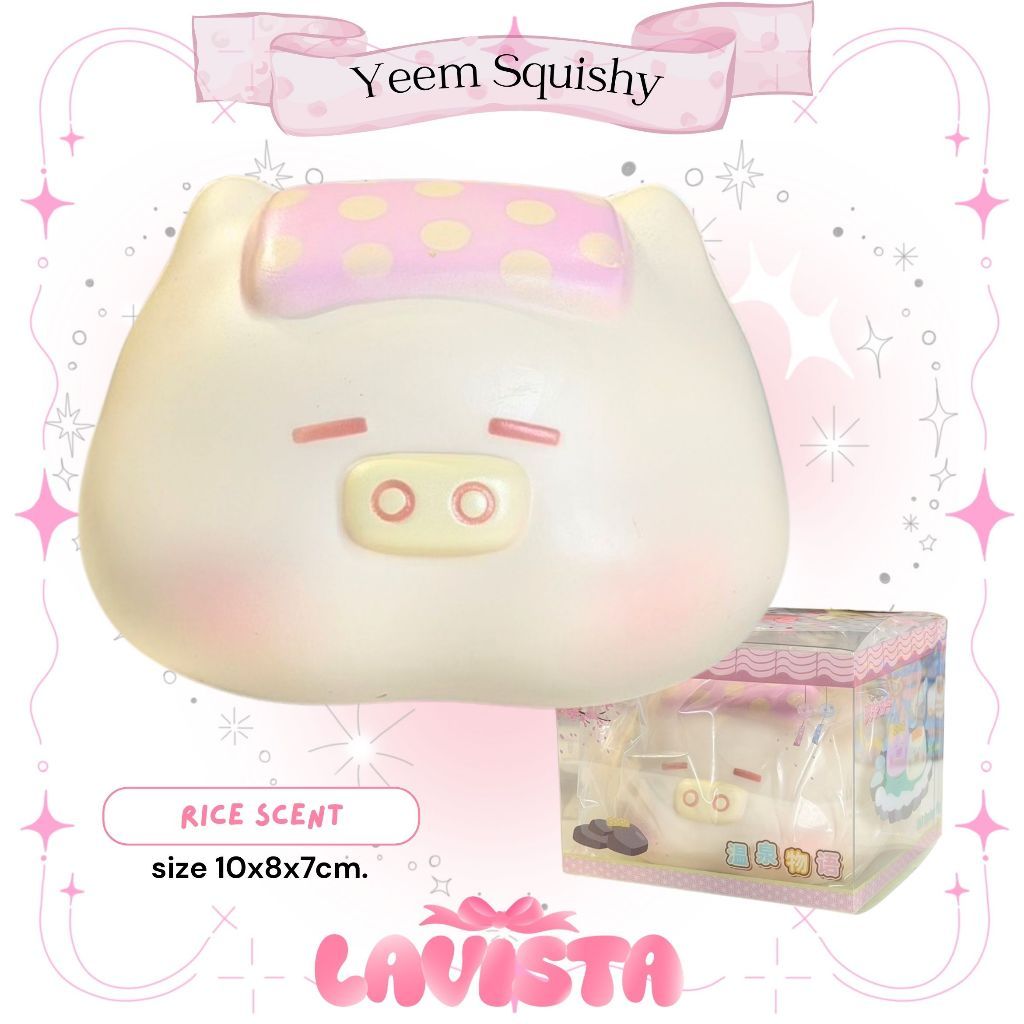 "Spring Pig" สกุชชี่แบรนด์ Yeem Squishy (2สี)