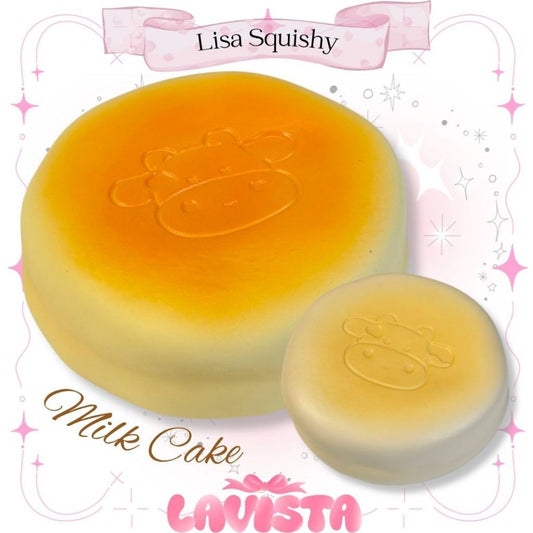 "Milk Cake" สกุชชี่แบรนด์ Lisa Squishy (2สี)