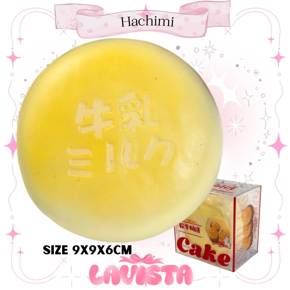 "Round Cake" สกุชชี่แบรนด์ HACHIMI (2สี)