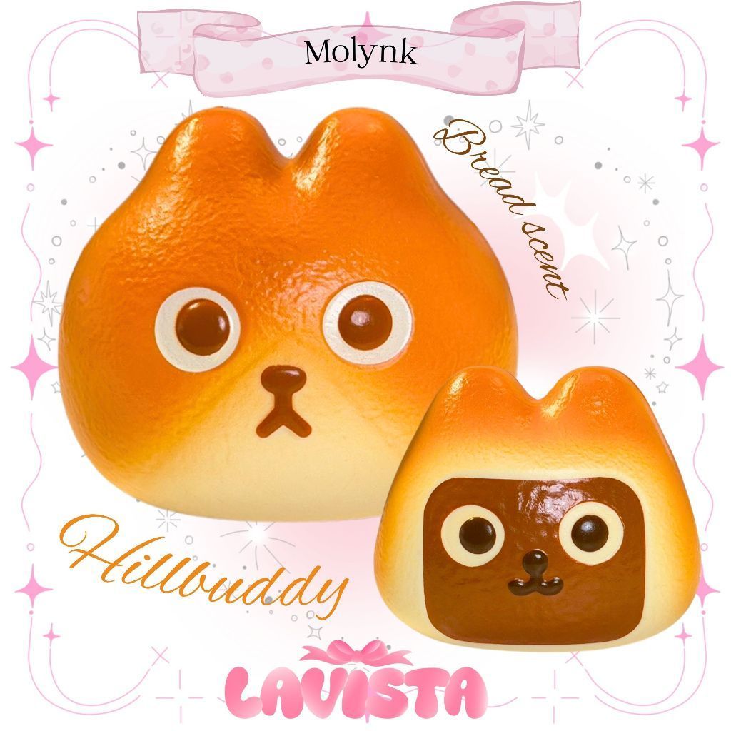 "Molynk x Hillbuddy" สกุชชี่กลิ่นหอมขนมปังเนื้อยวบและเงา