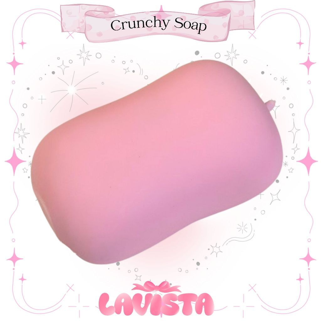 "Crunchy Soap" สบู่กรอบผิวด้าน (2สี)