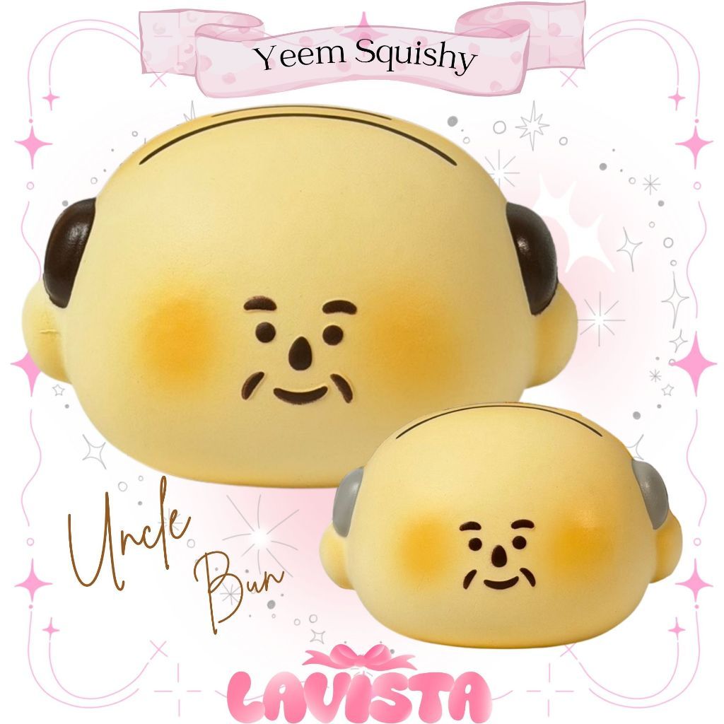 "Uncle Bun" สกุชชี่แบรนด์ Yeem (2สี)