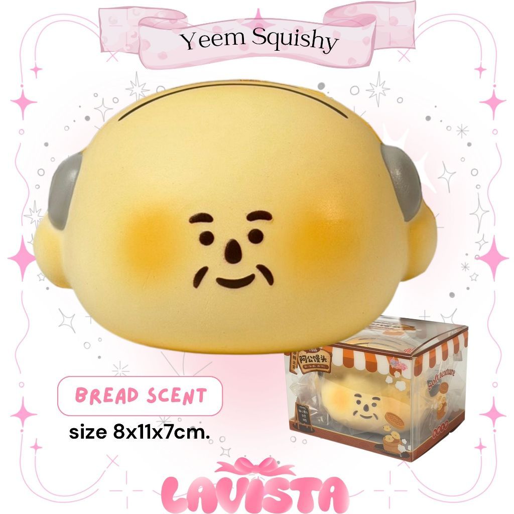"Uncle Bun" สกุชชี่แบรนด์ Yeem (2สี)