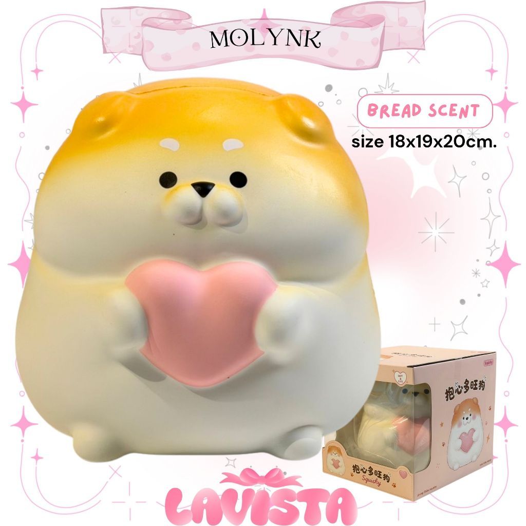 "Giant Size" สกุชชี่หมาอึ่งขนาดยักษ์ แบรนด์ Molynk (2แบบ)