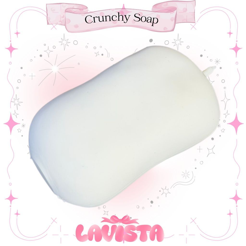 "Crunchy Soap" สบู่กรอบผิวด้าน (2สี)