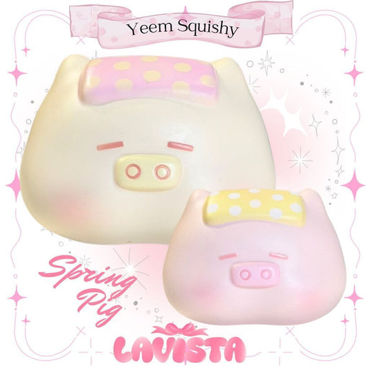 "Spring Pig" สกุชชี่แบรนด์ Yeem Squishy (2สี)